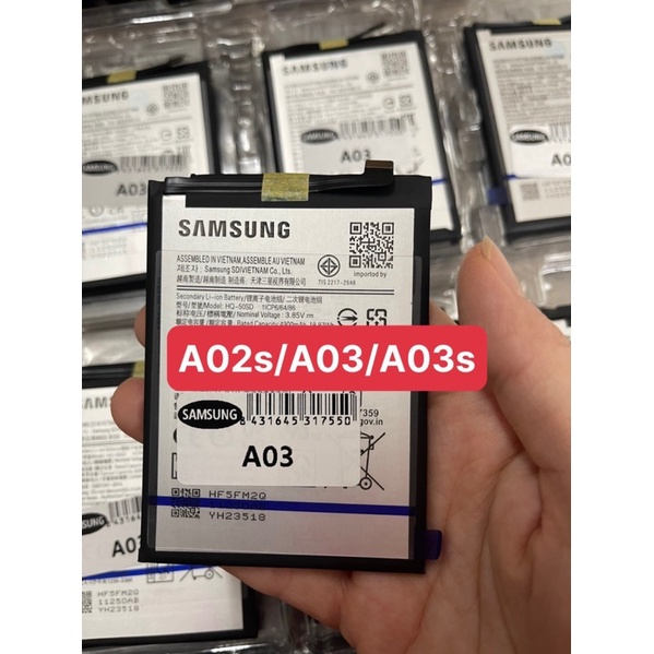 Pin Samsung A03s/A02s/A03 zin hãng