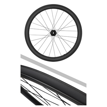 Vành xe đạp Carbon Meroca 50mm QR phanh đĩa 100*135mm