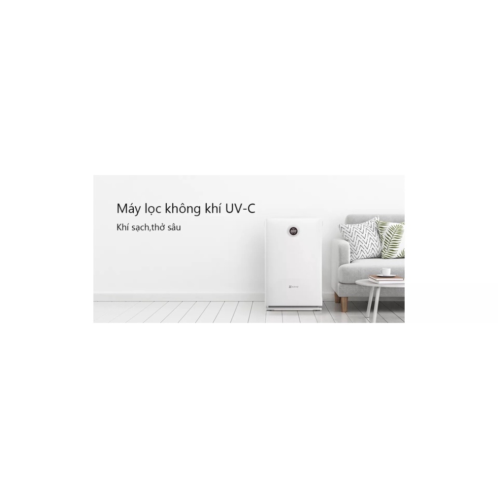Máy lọc không khí UV-C chính hãnglọc sạch 95%, khử độc, khử mùi, khử khuẩn, diệt nấm mốc - Máy lọc k
