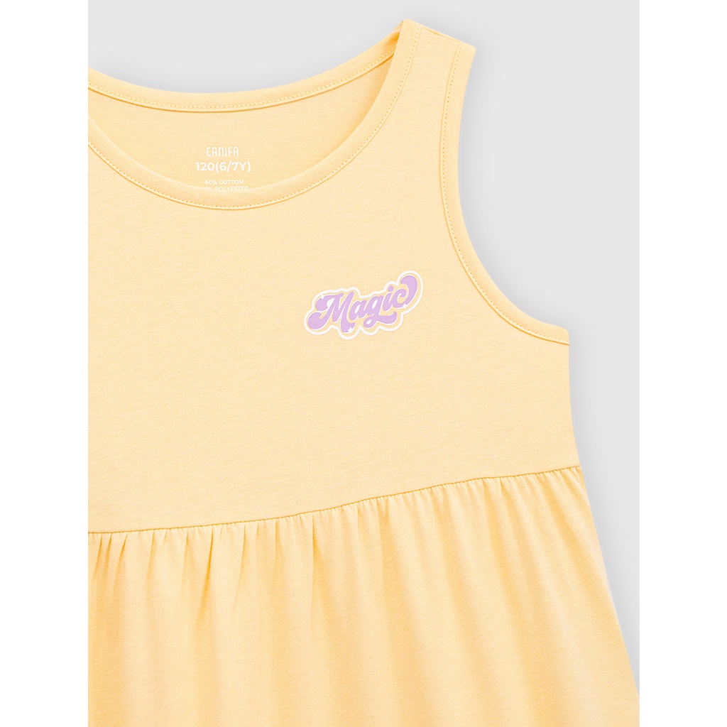 Váy liền bé gái CANIFA chất liệu cotton pha 1DS23S002