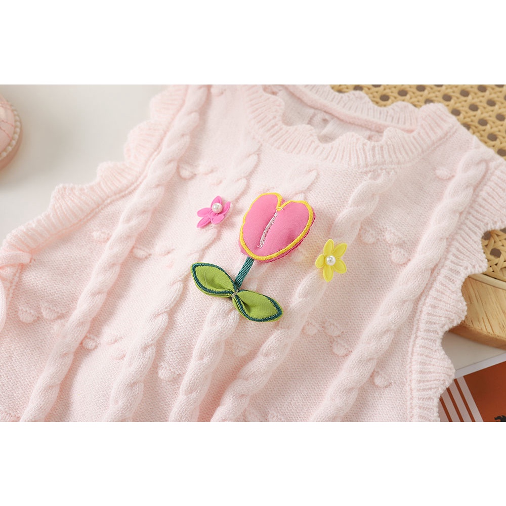 Áo Sơ Mi Dệt Kim Họa Tiết Hoạt Hình Phong Cách Hàn Quốc Thời Trang Xuân Thu Cho Nữ