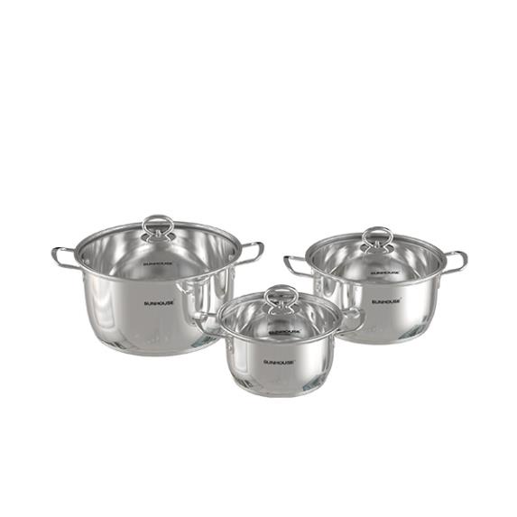 Bộ Nồi INOX 5 Đáy SUNHOUSE SHG788 - Bảo Hành 12 Tháng