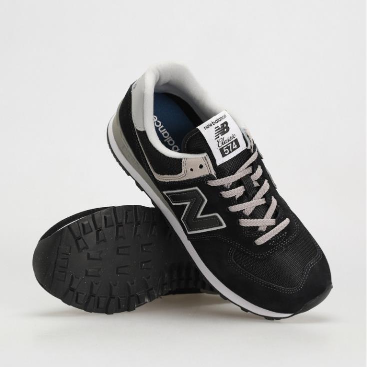 Giày sneaker  New balance 574 black giày chính hãng nam&nữ