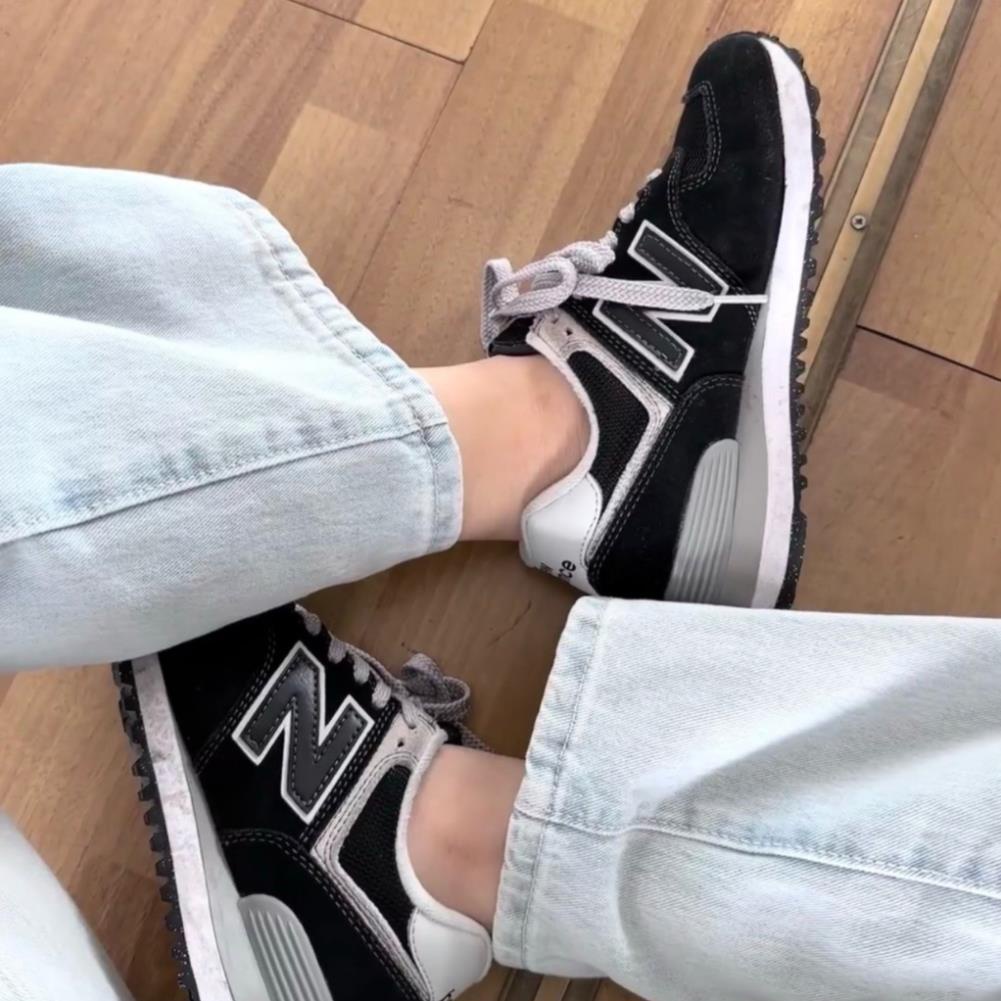 Giày sneaker  New balance 574 black giày chính hãng nam&nữ
