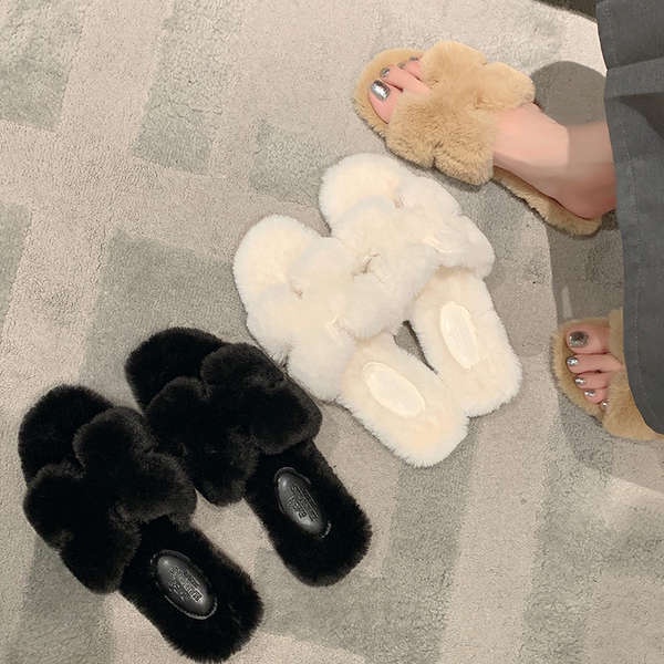Dép Lông Đế Dày Phong Cách Mới Cho Nữ