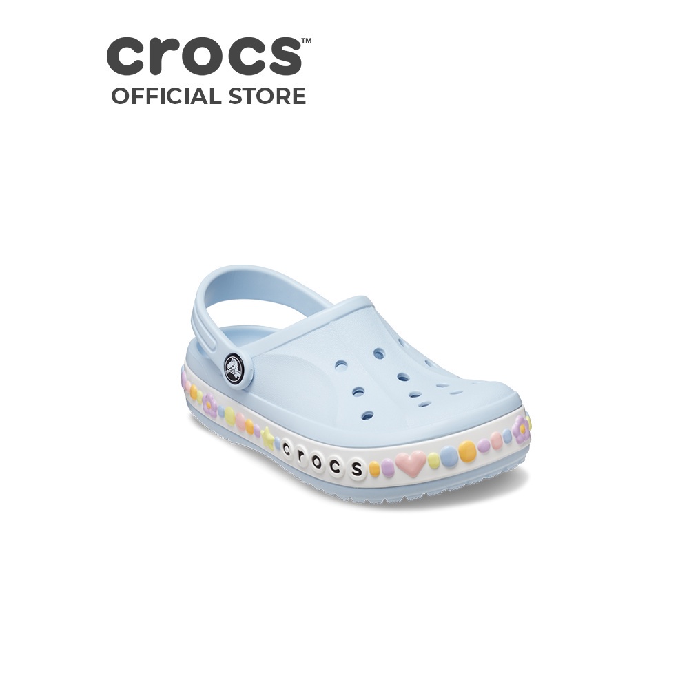 Giày Clog Trẻ Em Crocs Toddler Bayaband Charm Band - Blue