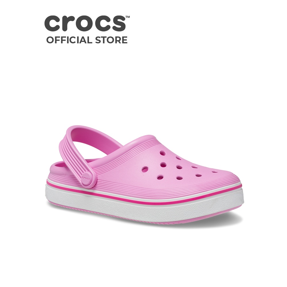Giày Clog Trẻ Em Crocs Off Court - Taffy Pink
