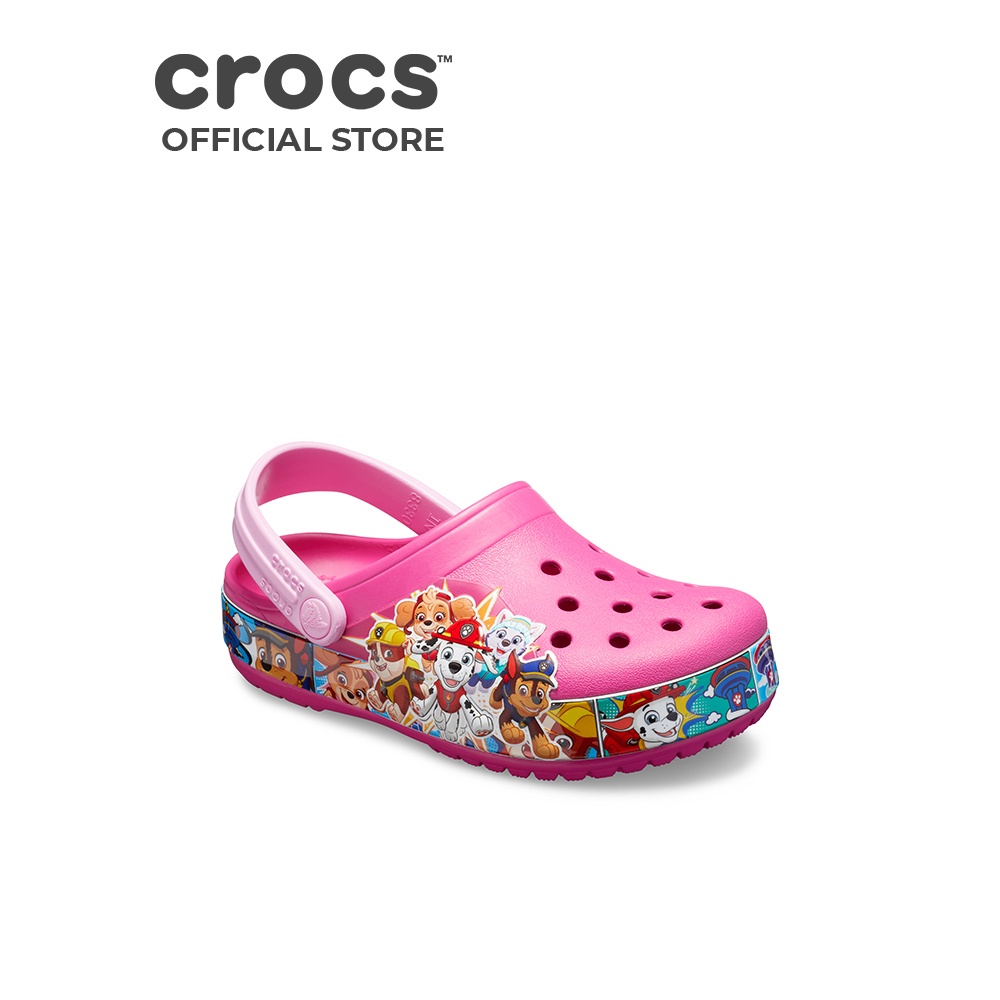 Giày Clog Trẻ Em Crocs Toddler Paw Patrol Band Fun Lab - Fuchsia
