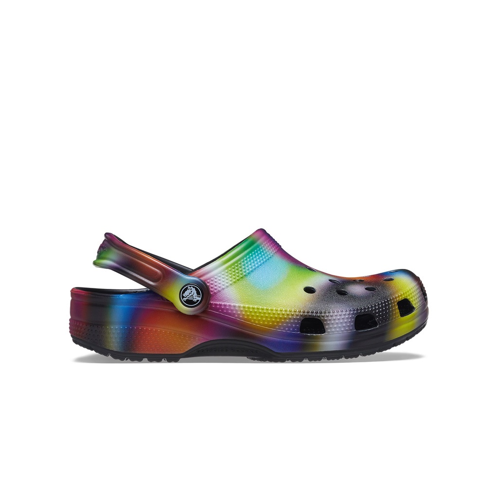 Giày Clog Unisex Crocs Classic Solarized - Black