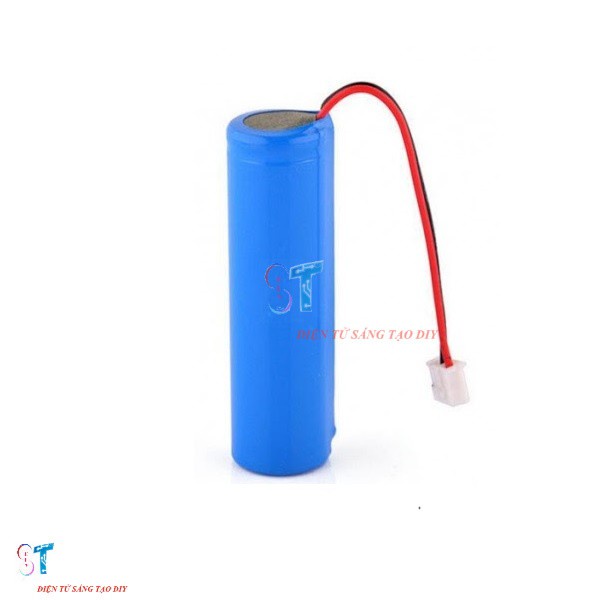Pin Sạc Lithium 1S 3.7V 4.2V 2000mah Chuẩn Header 2.54 Có mạch bảo vệ chống chai pin bảo hành 1 tháng