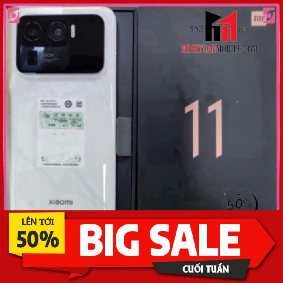 Điện thoại Xiaomi Mi 11 Ultra  - Hàng mới nguyên seal  - BH 12 tháng - Lỗi 1 đổi 1