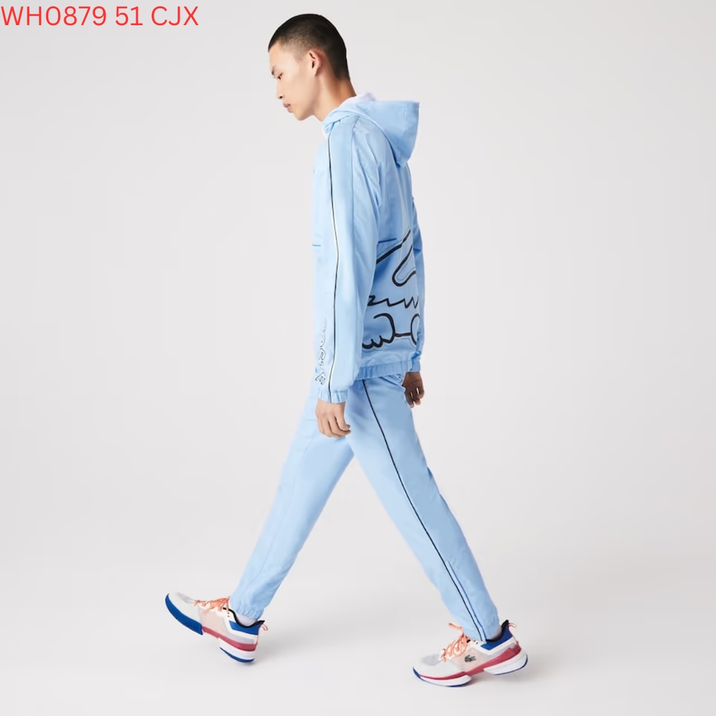 Set Áo Và Quần Xanh Biển Lacoste - New - WH0879 51 CJX - PD05