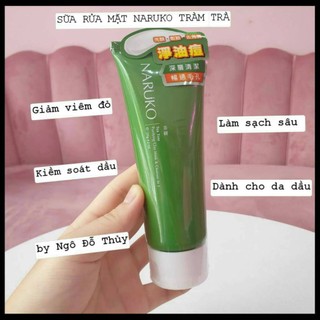 Sữa rửa mặt tràm trà Naruko Nhật