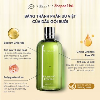 Dầu Gội Bưởi Vi Jully 350ml