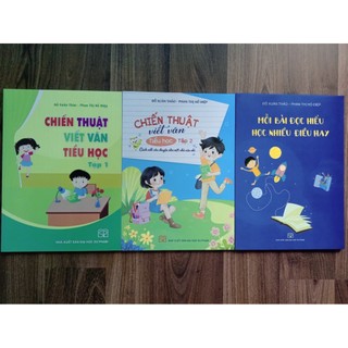 Sách - Combo chiến thuật viết văn tiểu học (Tập 1+Tập 2)