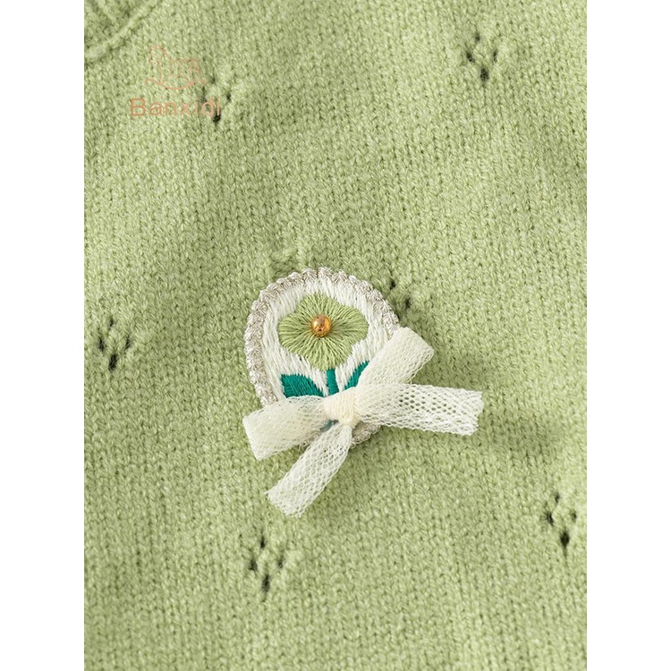 Đầm Công Chúa Kèm Áo Khoác cardigan Thời Trang Mùa Thu Cho Trẻ Em Gái