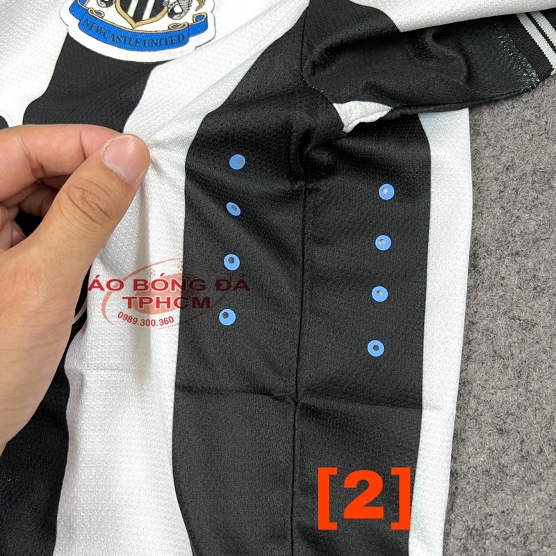 NewcastIe.mùa23/24-Áo Bóng Đá bản PLAYER hàng Thái cao cấp-NEWCAS sọc 23/24