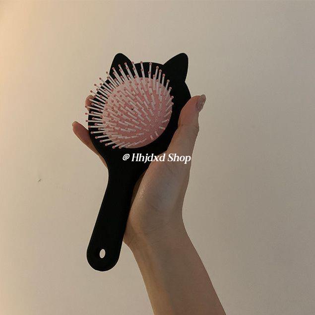 Dễ Thương Lược Chải Tóc Hình Tai Mèo Xinh Xắn