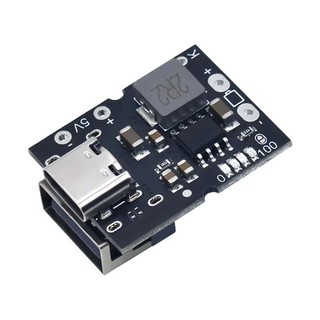 Mạch sạc pin lithium và tăng áp 5v 2a cổng usb type-c