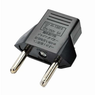 Phích Cắm Điện Chuyển Chân Dẹt Thành Chân Tròn