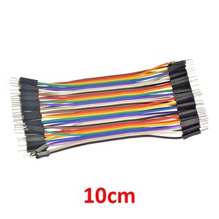 10 sợi dây cắm test board đực đực 10cm