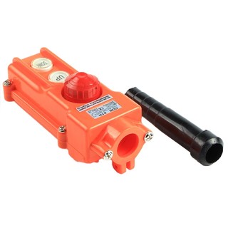 Tay điều khiển máy tời cob 61h 2 nút - có nút dừng khẩn cấp