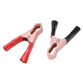 Bộ 2 kẹp ắc quy đỏ đen 10.5x6 cm