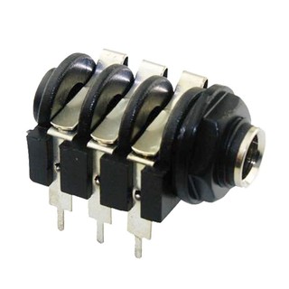 Jack mic 6.35mm 6p cái chân cắm
