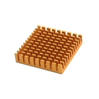 Miếng tản nhiệt nhôm mạ vàng 45x45x10mm