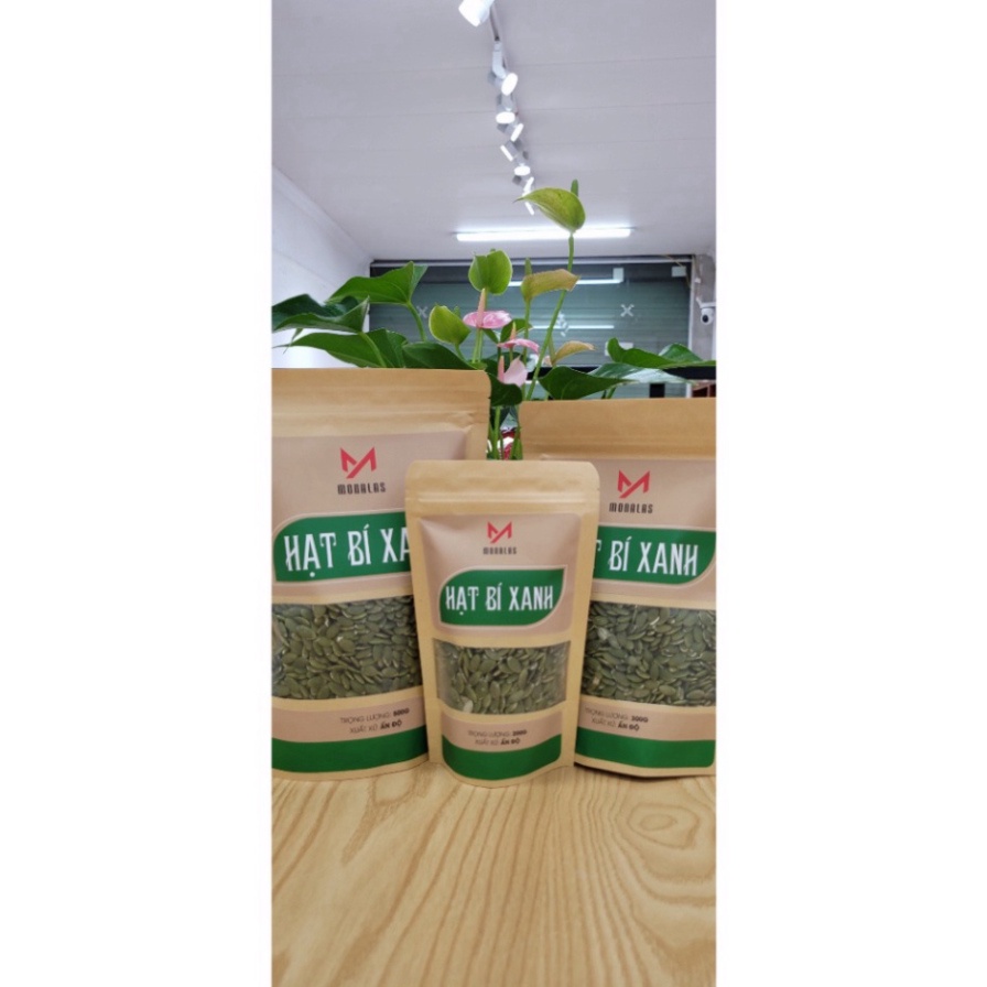 Hạt Bí xanh Ấn Độ sấy giòn, nguyên vị hạt to đều mẩy 300g