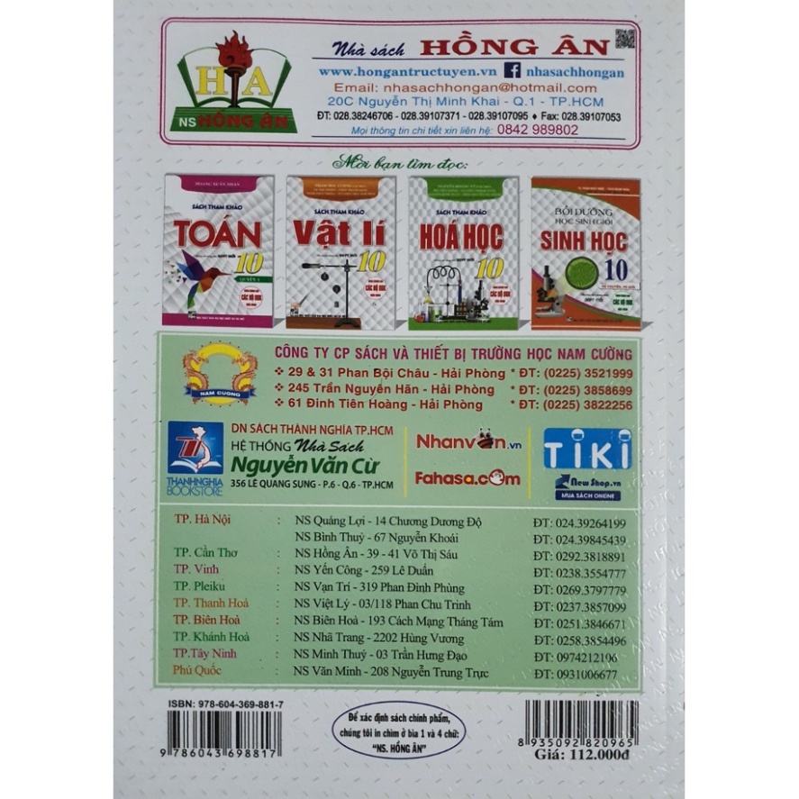 Sách - Bài Tập Tiếng Anh Lớp 10  HA