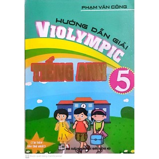 Sách - Hướng Dẫn Giải Violympic Tiếng Anh 5