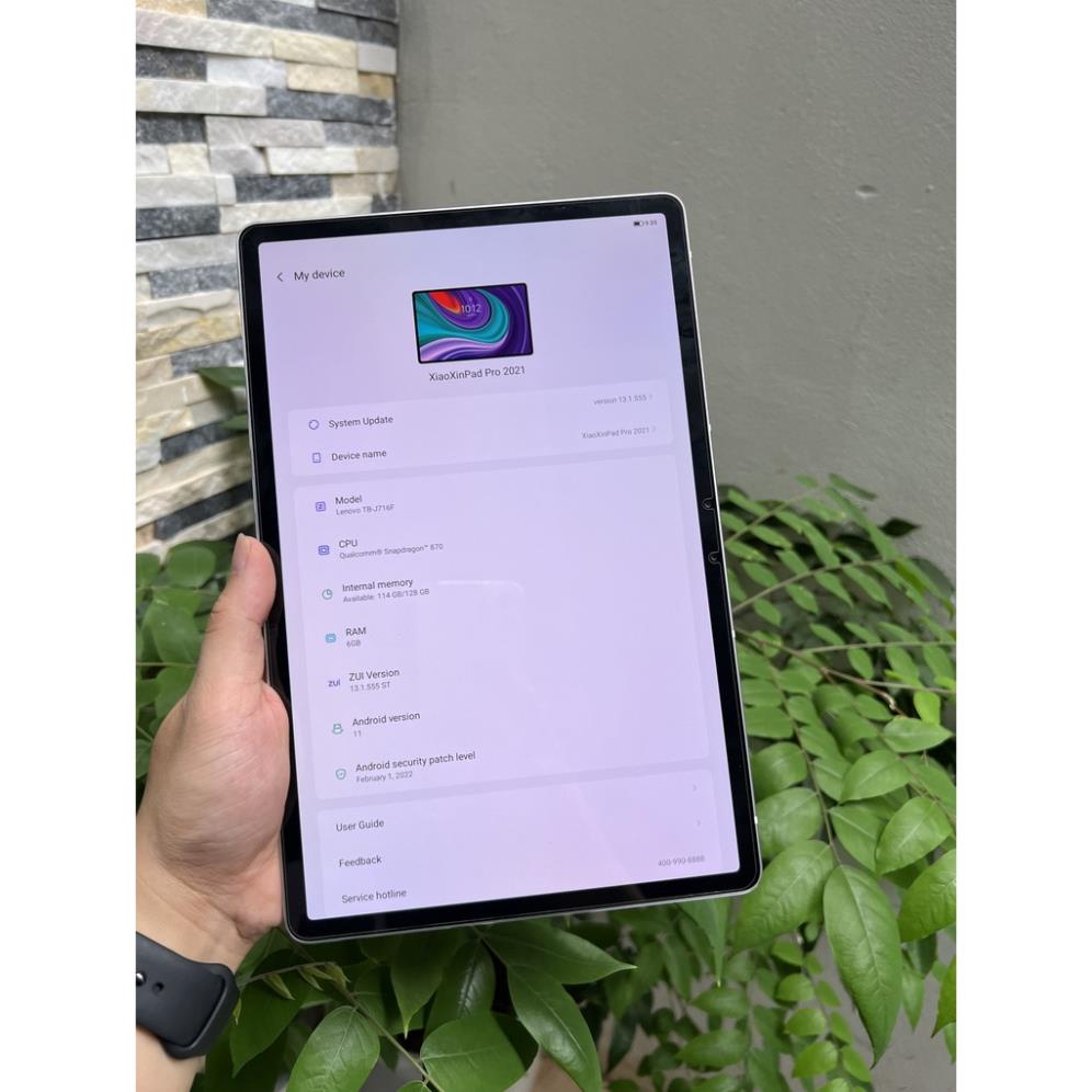 Máy tính bảng Lenovo Xiaoxin Pad Pro 2021 rom quốc tế  likenew fullbox