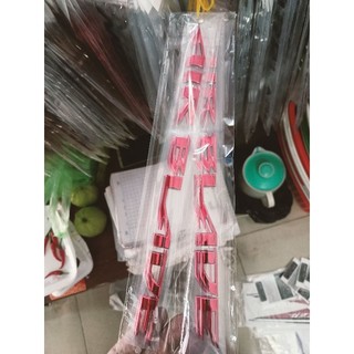 Bộ tem chữ nổi AirBlade màu đỏ 2014 loại zin