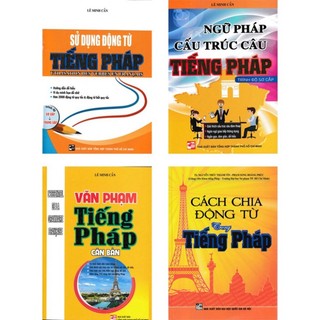 Sách - combo học tiếng pháp cho người mới bắt đầu