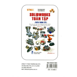 Sách - Solidworks Toàn Tập (Phần Sơ Cấp - Tái Bản) STK