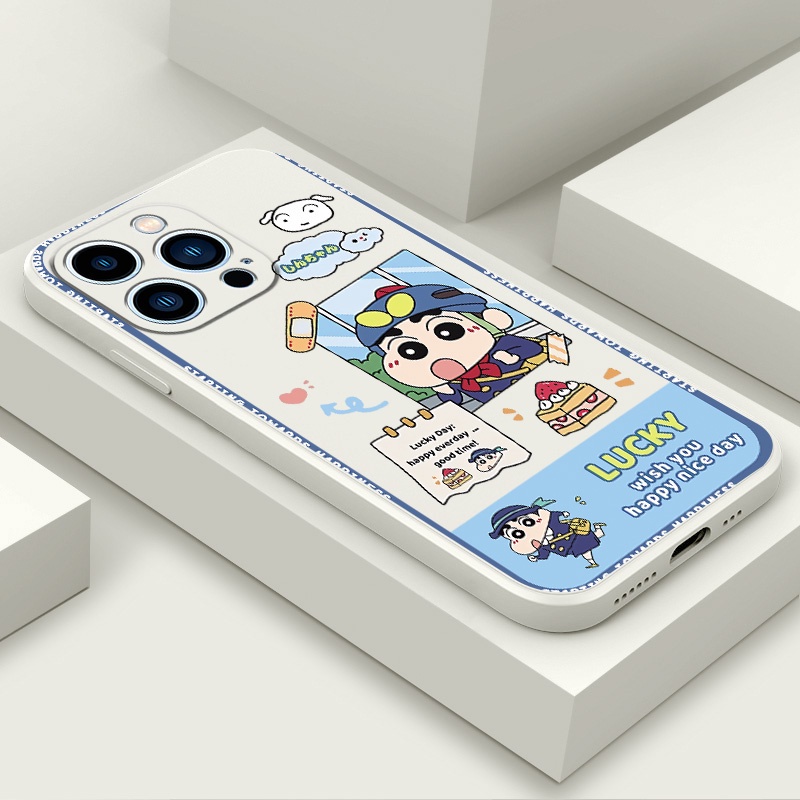 Ốp lưng Samsung A03 A02 A01 CORE M02 A02S A03S A04 A10 M10 A10S A11 M11 MF034A Crayon Shinchan Silicone fall resistant soft Cover phone Case