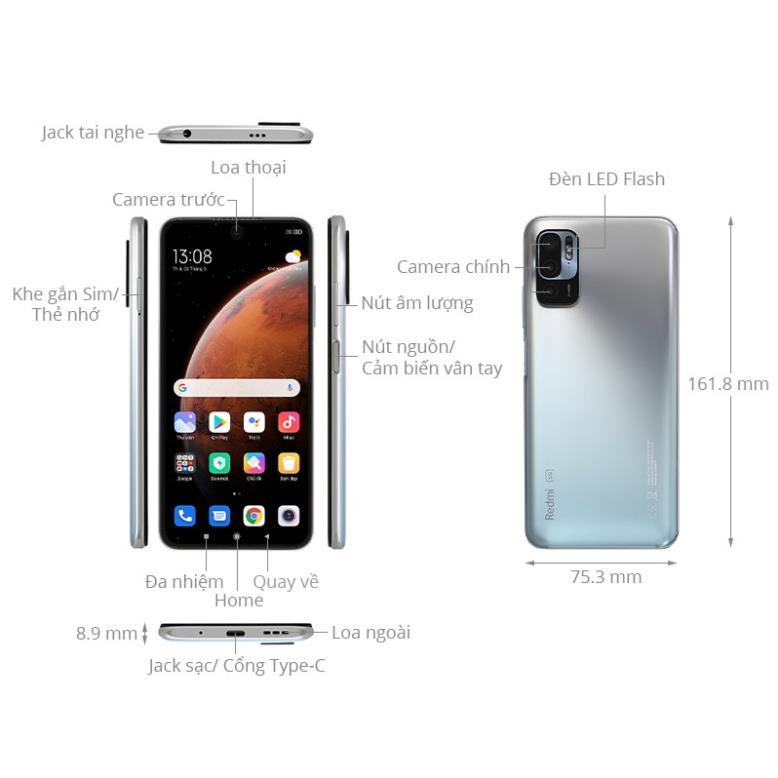 Điện thoại Xiaomi POCO F3 8GB l 256GB - Snapdragon 870 5G - AMOLED 120Hz - Loa kép chuẩn Dolby Atmos®