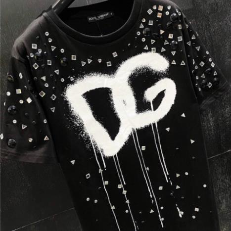 Áo Phông DG Cao Cấp, họa tiết đính đá, hot trend 2023