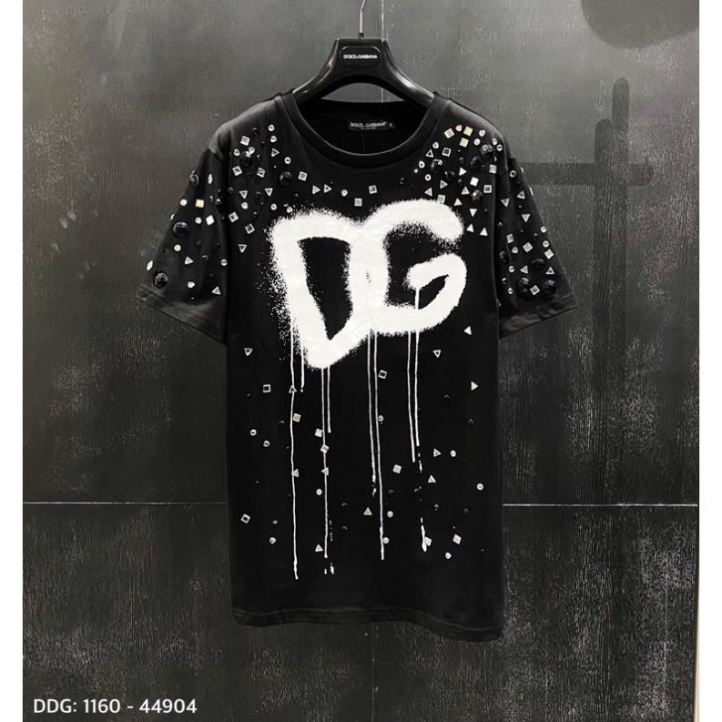 Áo Phông DG Cao Cấp, họa tiết đính đá, hot trend 2023