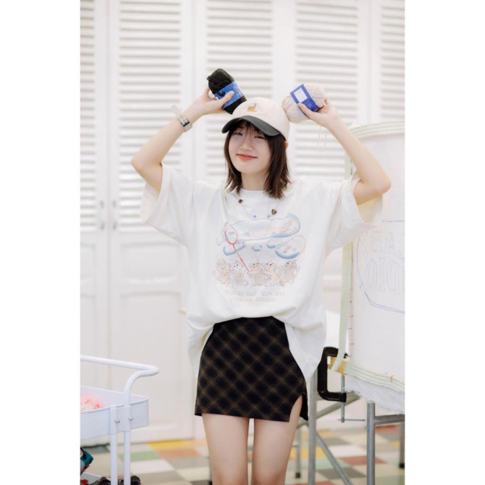 Áo Thun Local Brand Teelab Gotta Cat 'em all TS180 winshop001