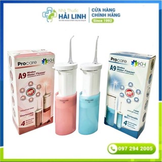 Máy tăm nước Procare A9 cải tiến 4 đầu tăm ⚡ Bảo hành 12 tháng ⚡ Tặng quà Giúp làm sạch mảng bám kẽ răng hiệu quả