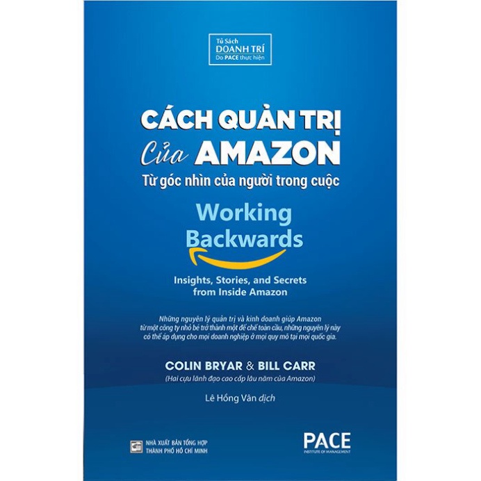 Sách - Cách Quản Trị Của Amazon ( pace)