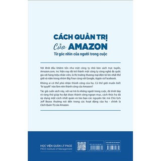 Sách - Cách Quản Trị Của Amazon ( pace)
