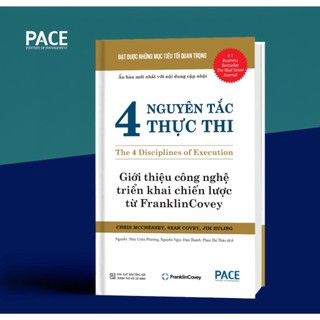 Sách pace books - 4 nguyên tắc thực thi - chris, mcchesney, sean covey