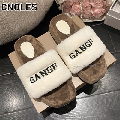 Dép Lông Đế Dày Thời Trang Mùa Thu 2023 Cho Nữ