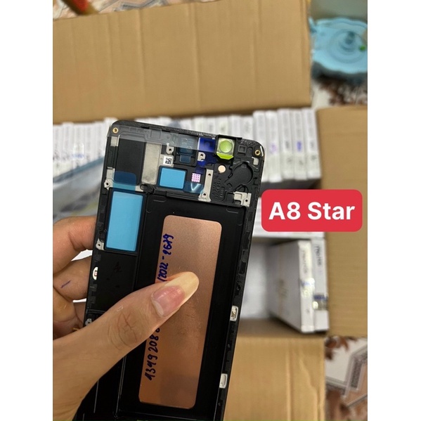 Màn hình Samsung A8 Star zin hãng liền khung