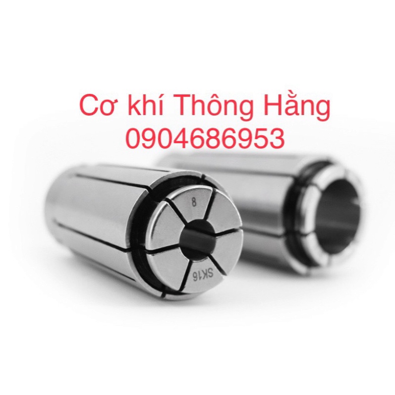 Collet SK10 độ chính xác cao size 2-10mm, chuyên lắp BT-SK