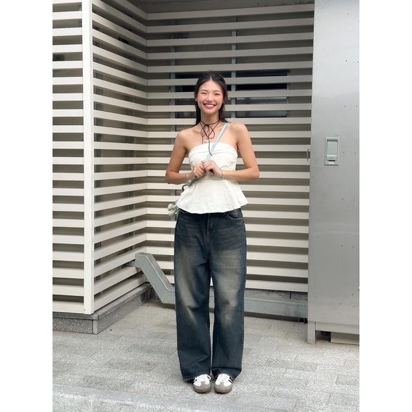 Aither Studio Low-rise jean