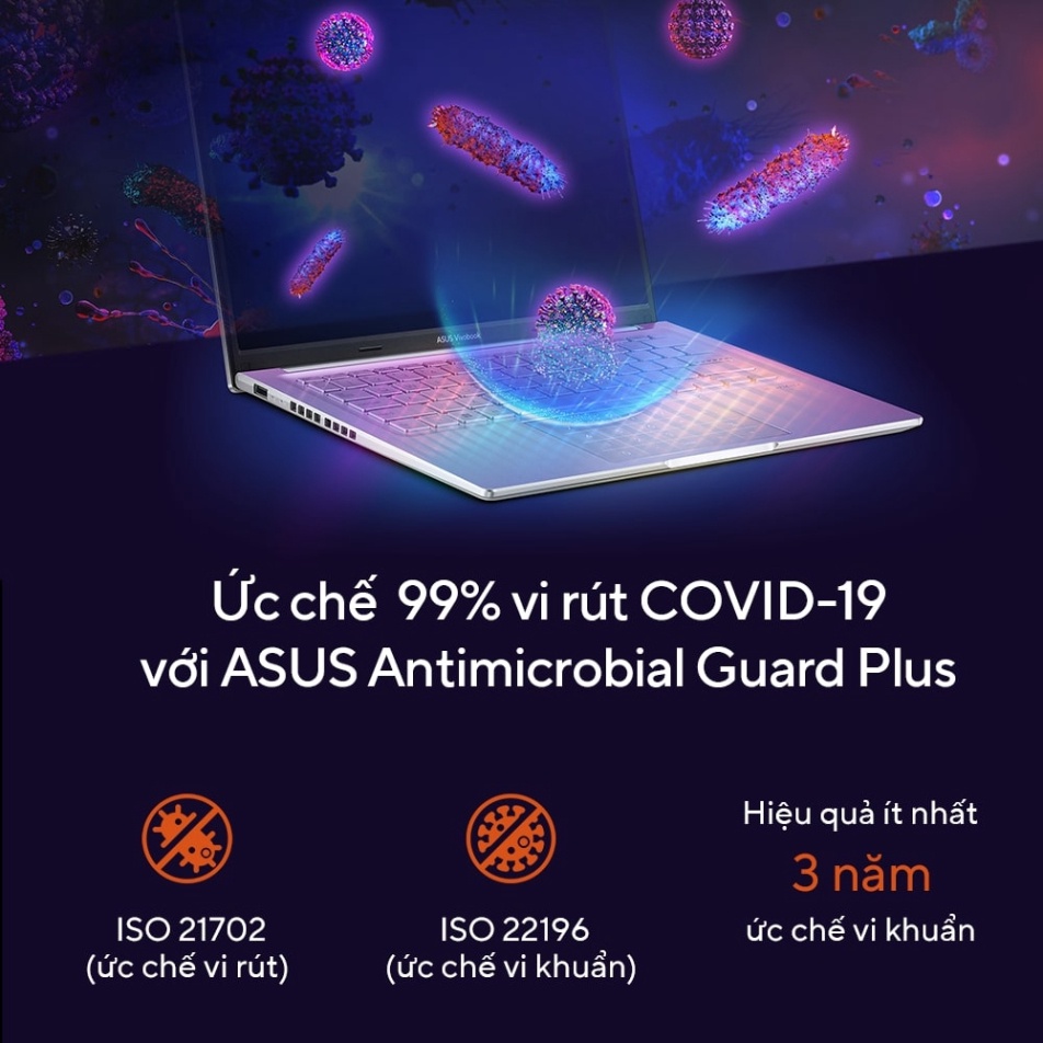 Laptop Asus Vivobook 14 OLED M1405YA-KM047W (Ryzen 5 7530U | 14 inch 2.8K )